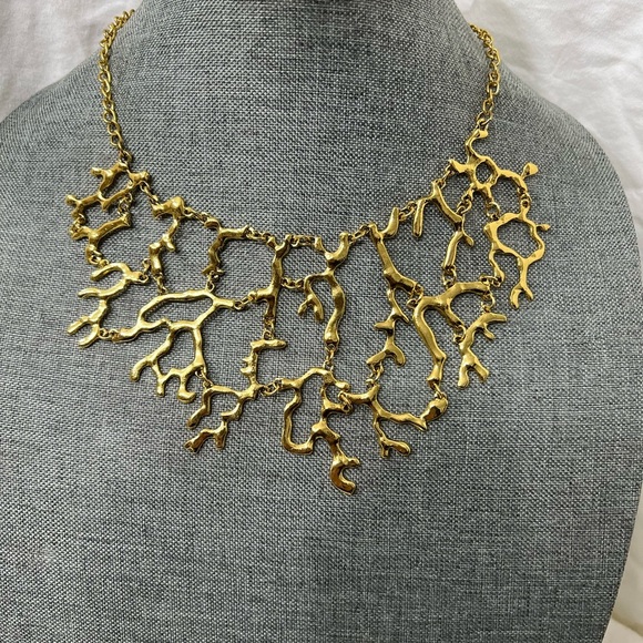 Fashion Jewelry Ladys Choker Style 14kt. Gold Plated Necklace. Amazingly Y2K. - Picture 10 of 10